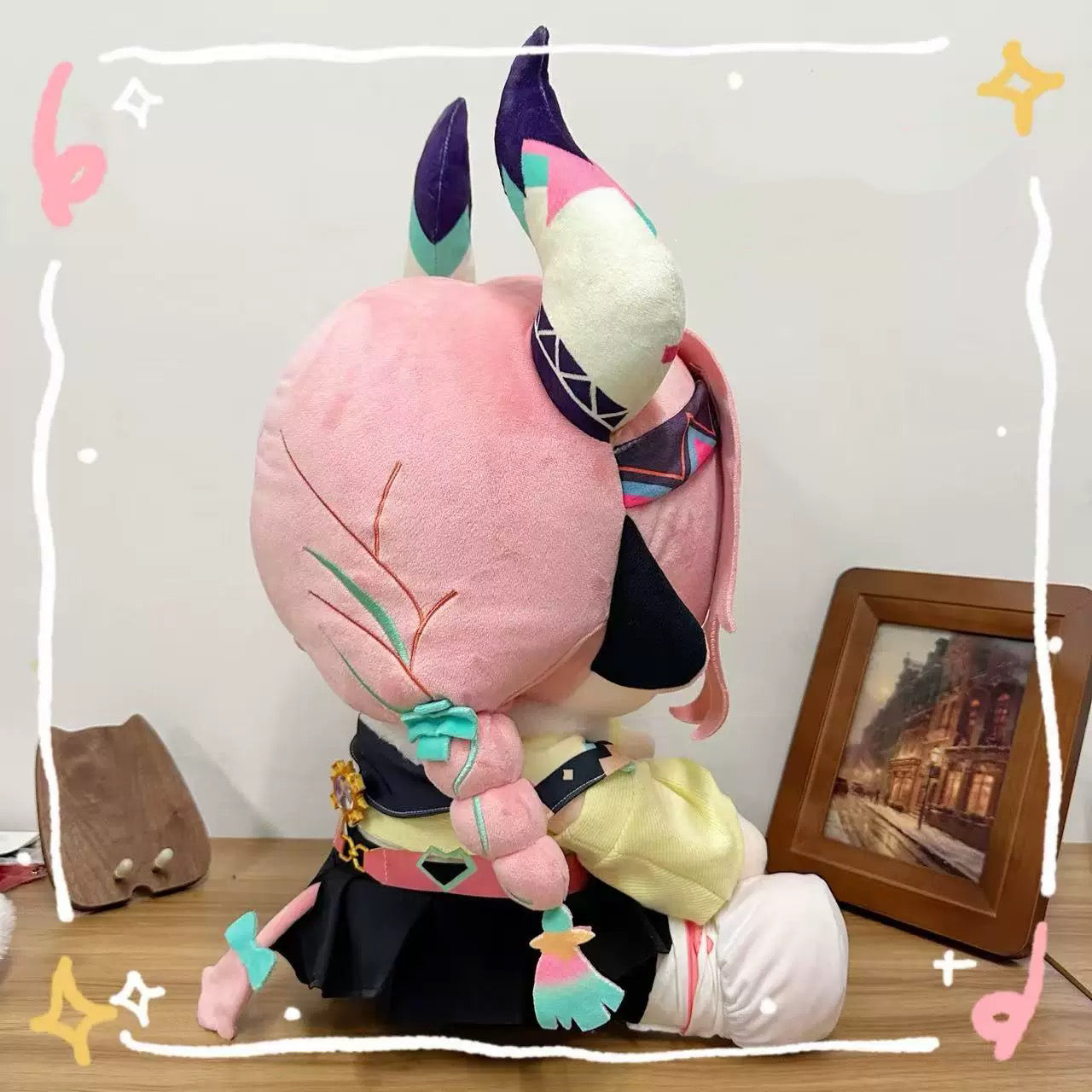 【Free Shipping】Smile House Genshin Impact Plushies Varesa Staring Eyes 40CM Plush Doll