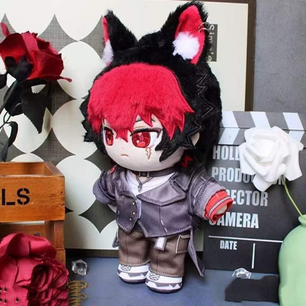 Smile House Fanmade Plushies Pink Hair With Cat Ears 20CM Plush Doll