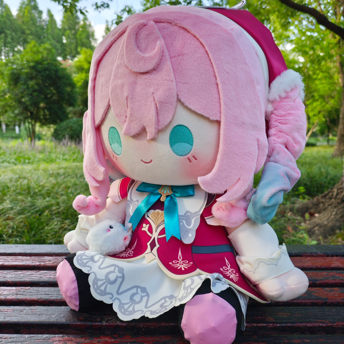 Smile House Honkai Star Rail Plushies Hyacine Staring Eyes Plush Doll 40CM