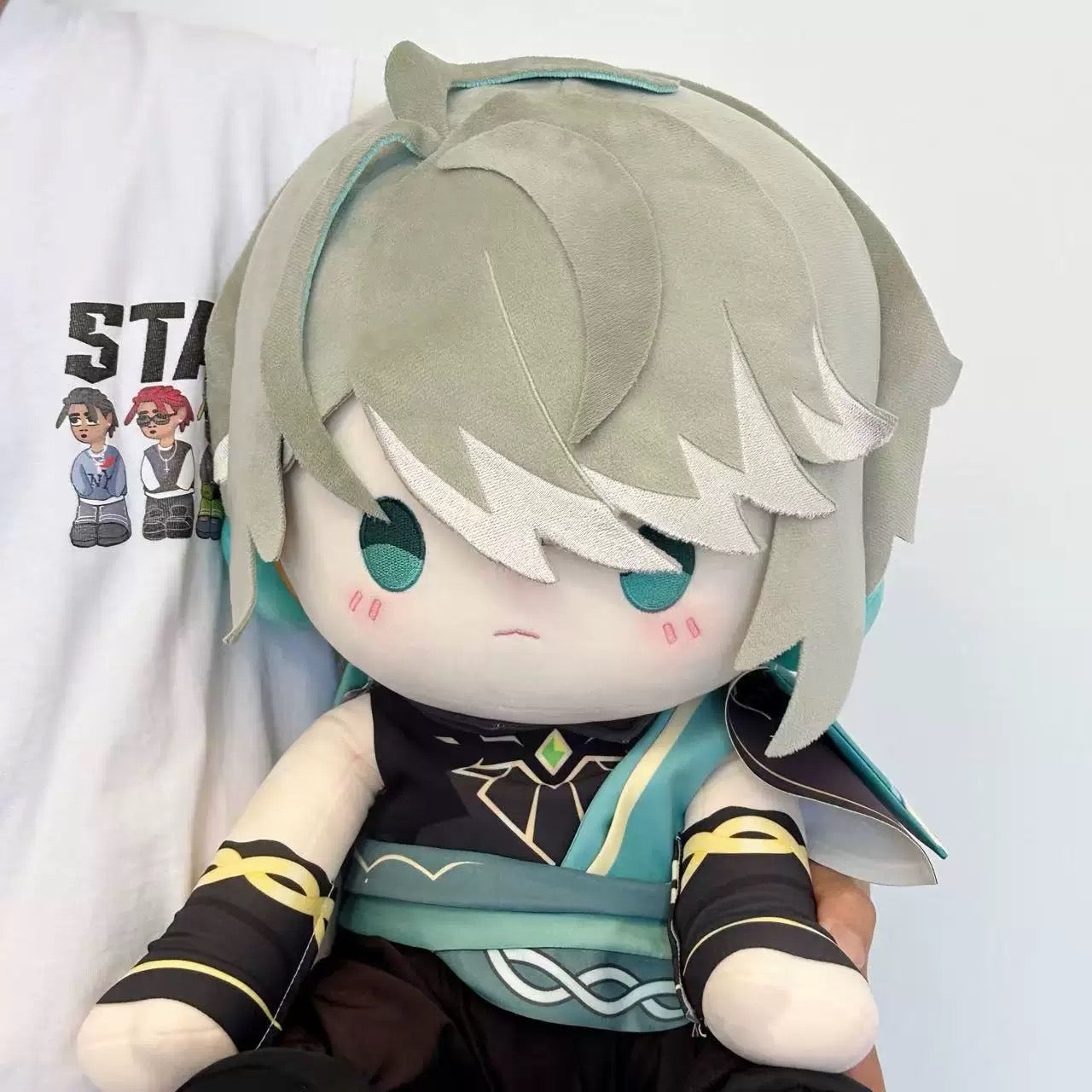 Smile House Genshin Impact Plushies Alhaitham Staring Eyes 40CM Plush Doll