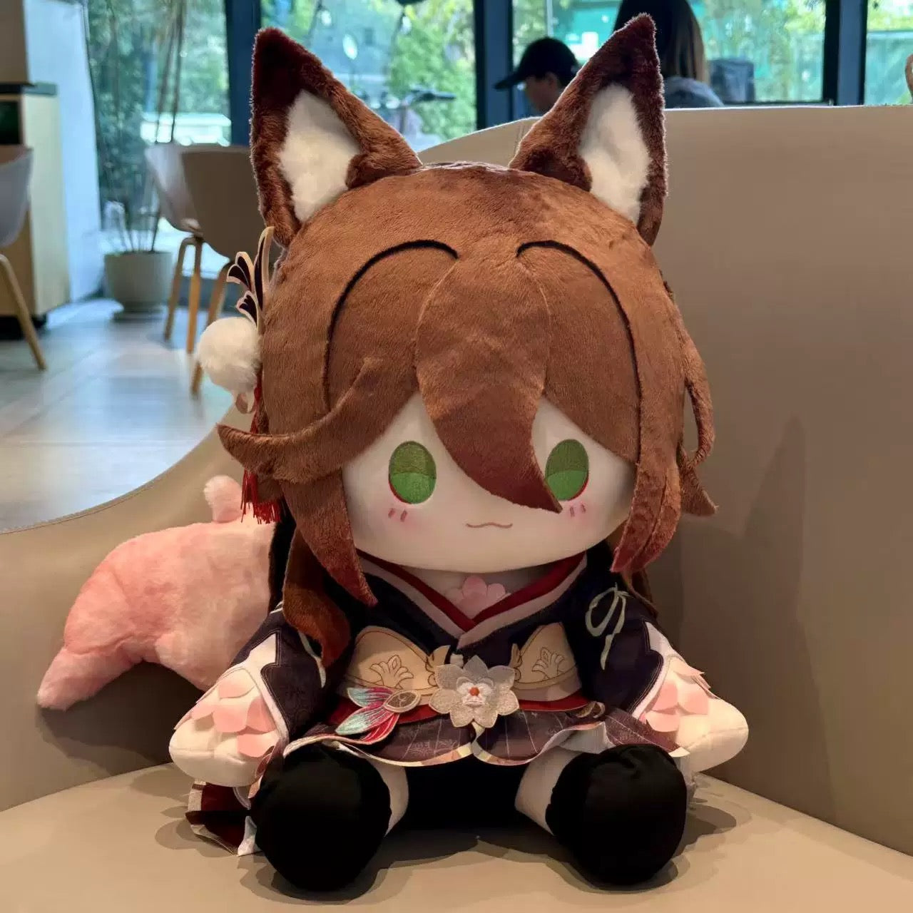 Smile House Honkai Star Rail Nihility Fugue SP Tingyun Staring Eyes 40CM Plush Doll