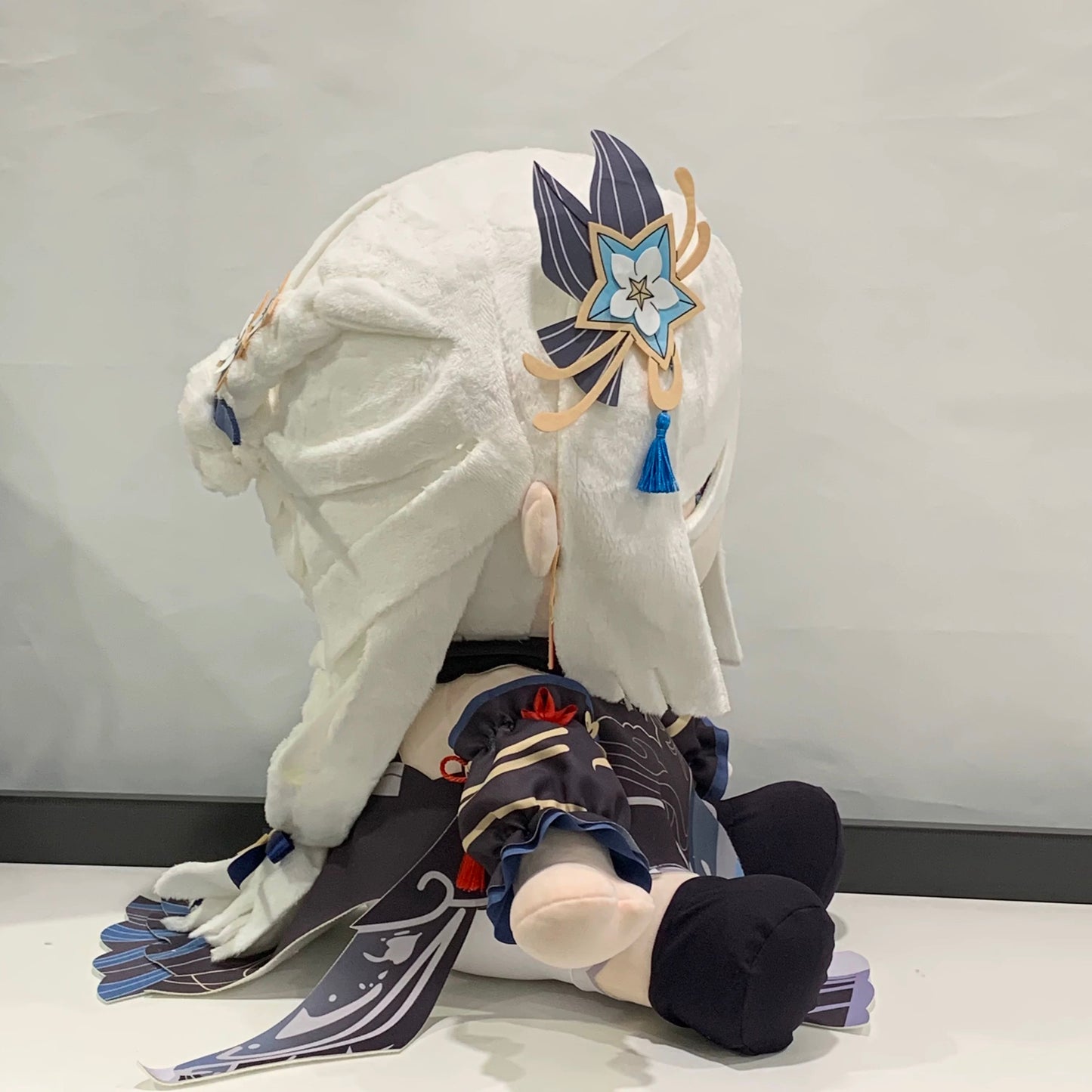 Smile House Fanart Plushies Staring Silver Hair Skin 40CM Plush Doll