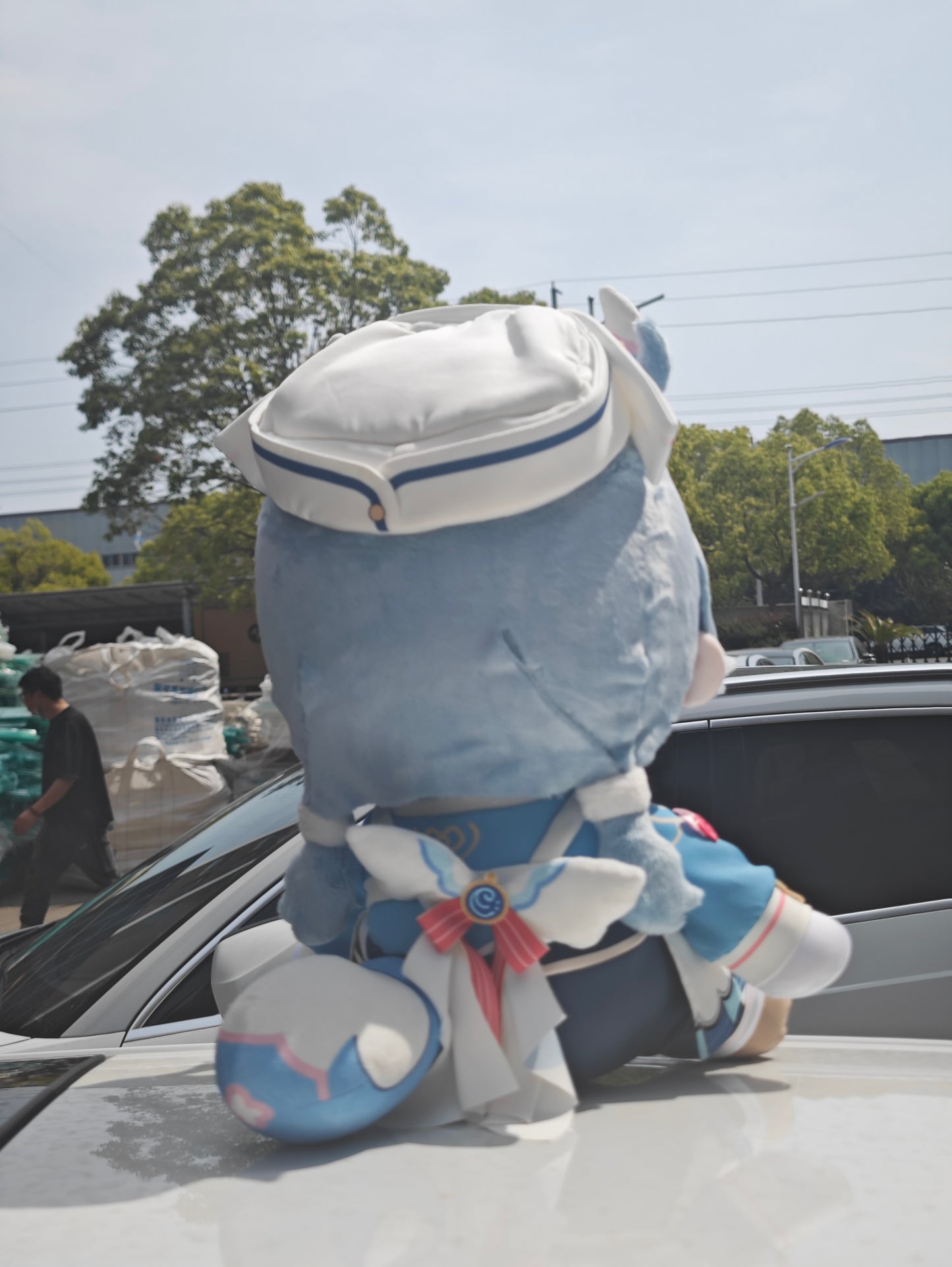 Smile House Genshin Impact Plushies Staring Sigewinne 40CM Plush Doll