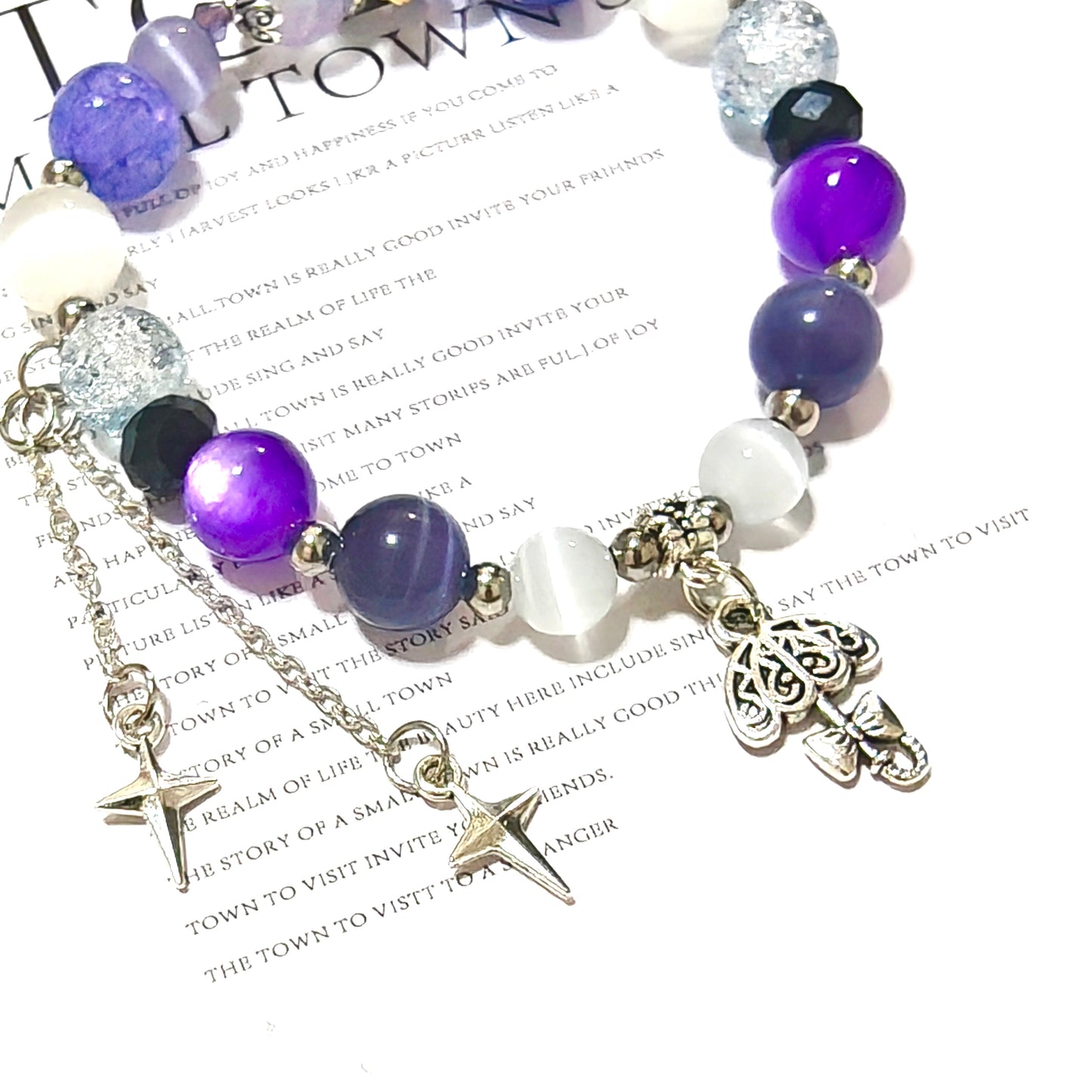 Free Shipping Smile House Zenless Zone Zero ZZZ Vivian Inspired Round Bracelet