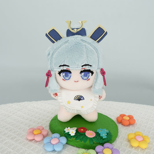 Smile House Genshin Impact Fanart Plushie Ayaka Cute Plush Doll 12 CM