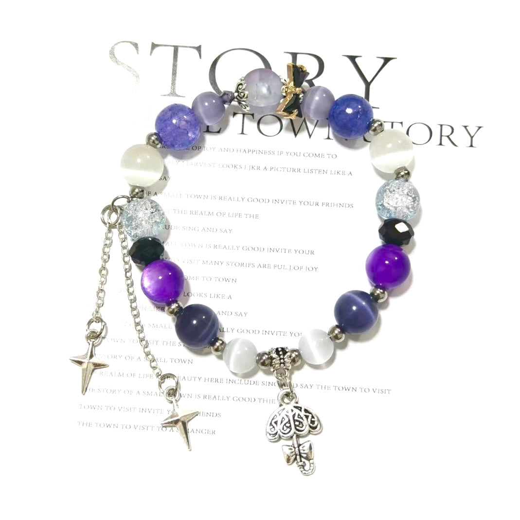 Free Shipping Smile House Zenless Zone Zero ZZZ Vivian Inspired Round Bracelet
