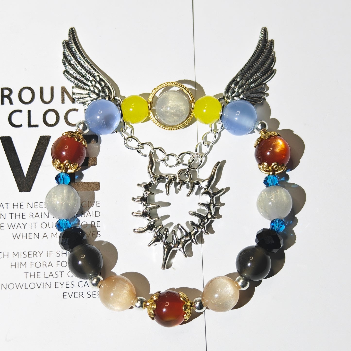 Smile House Honkai Star Rail Phainon Inspired Round Bracelet