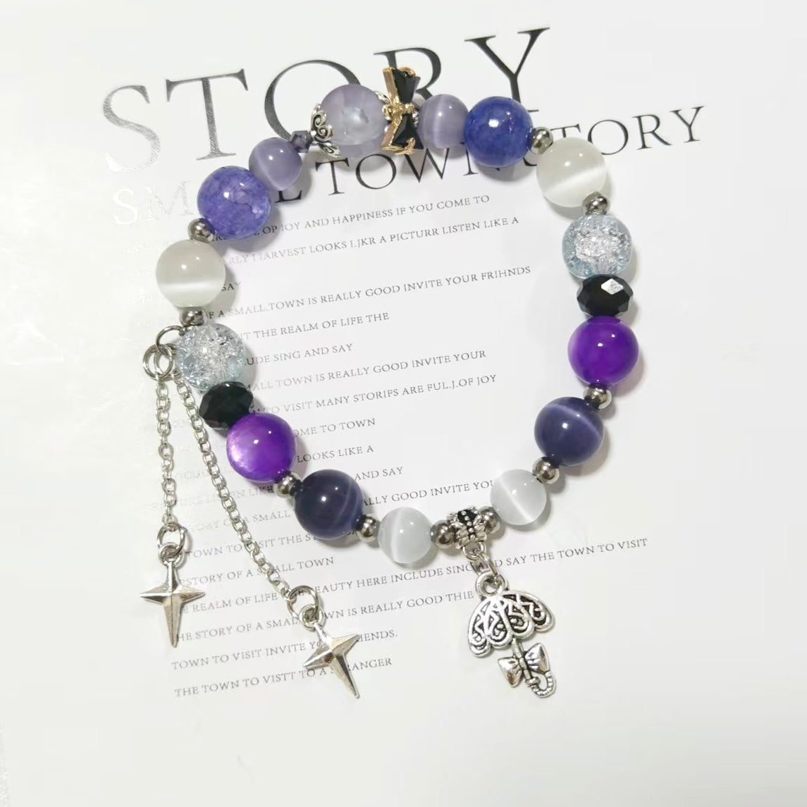 Free Shipping Smile House Zenless Zone Zero ZZZ Vivian Inspired Round Bracelet