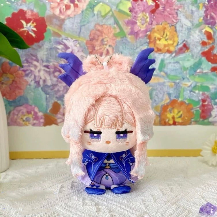 Smile House Genshin Impact Keqing Kokomi Klee Cloak Plush Doll 12 CM