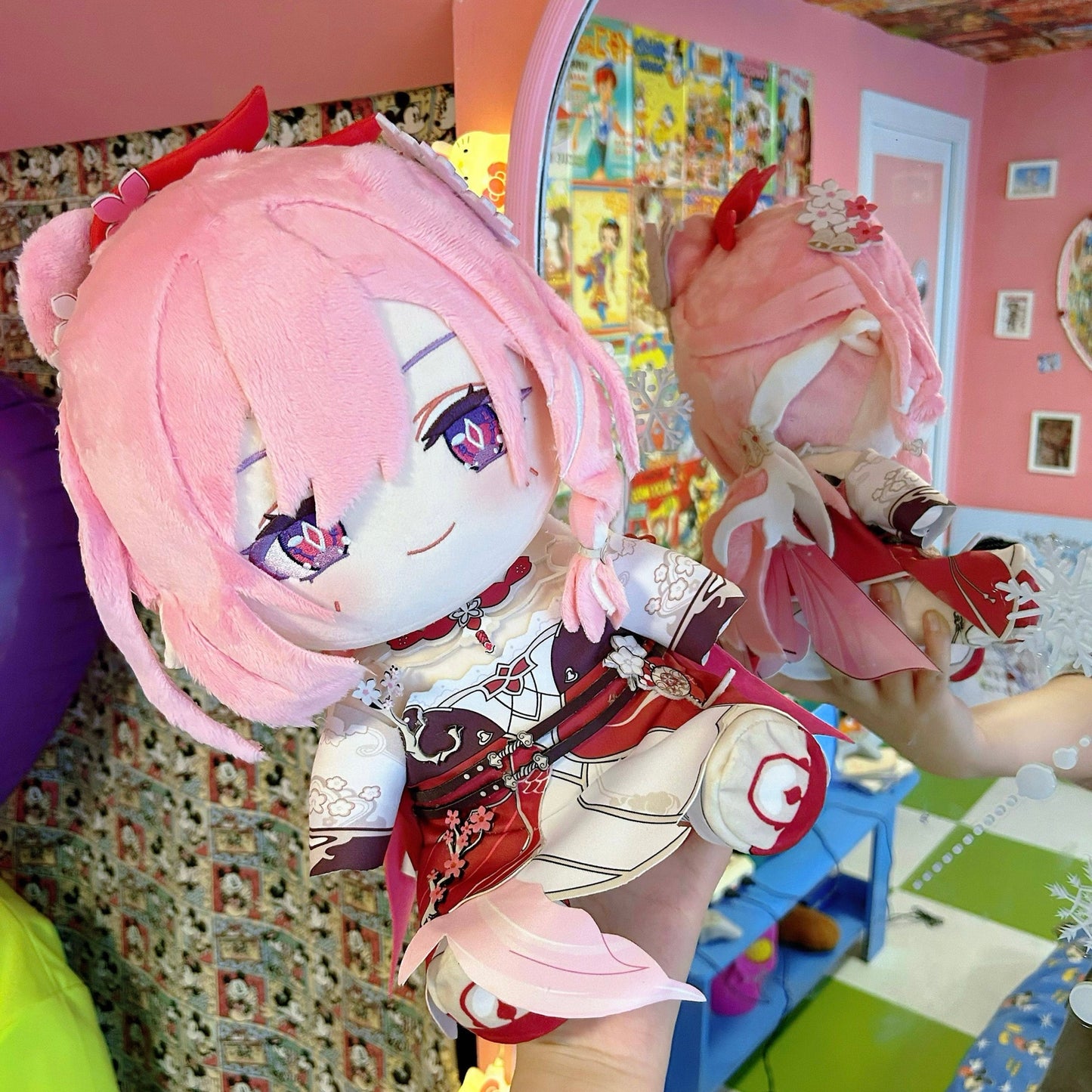 Smile House Honkai Impact 3: Elysia Peachy Spring 30CM Plush Doll