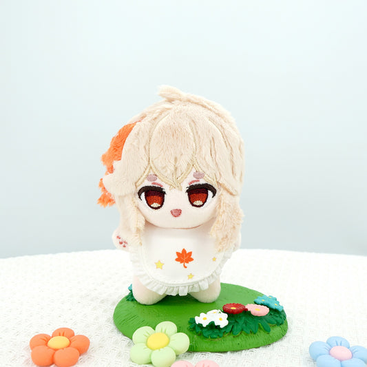 Smile House Genshin Impact Fanart Plushie Kaedehara Kazuha Cute Plush Doll 12 CM