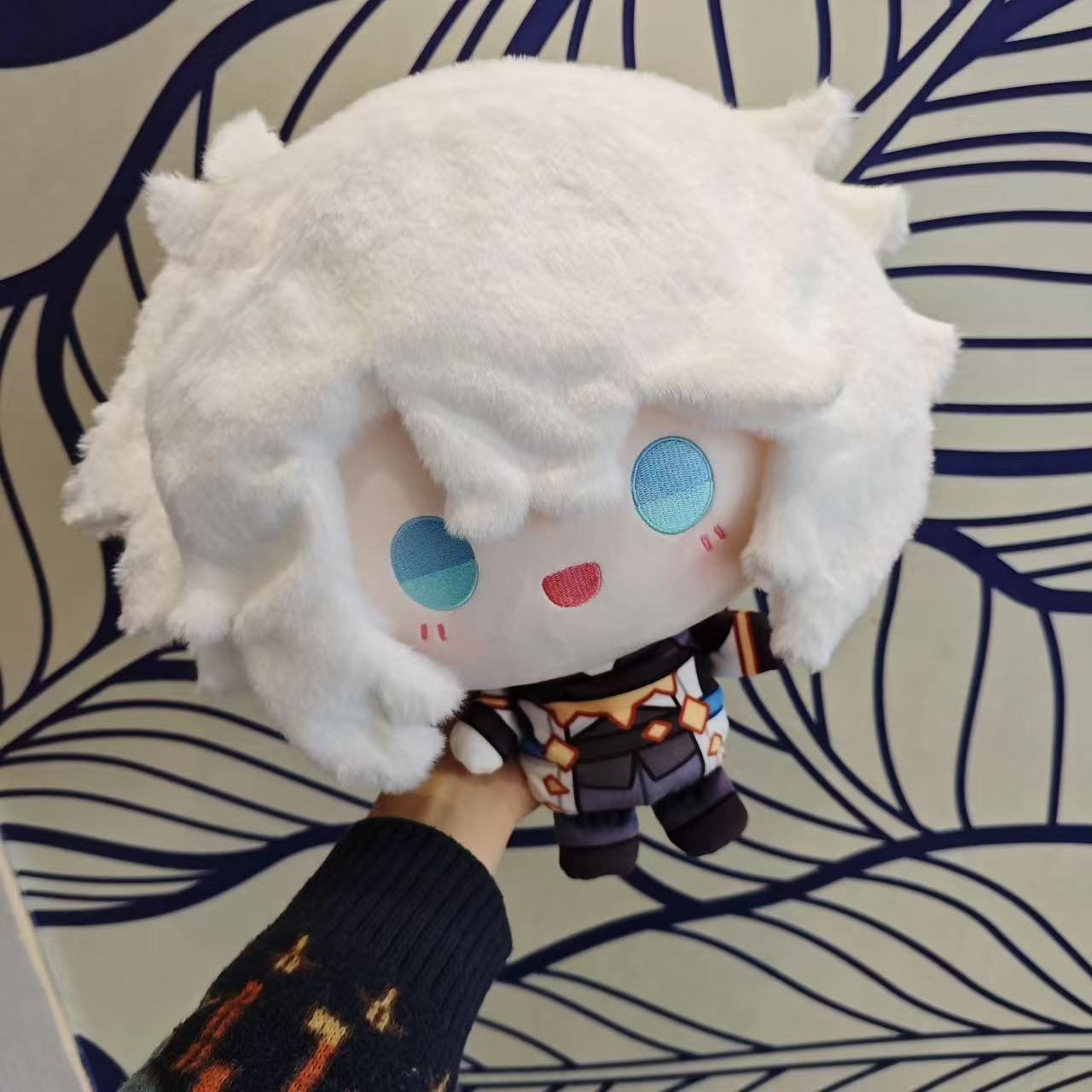 Smile House Fanmade Plushies Male White Big Head 30CM Plush Doll