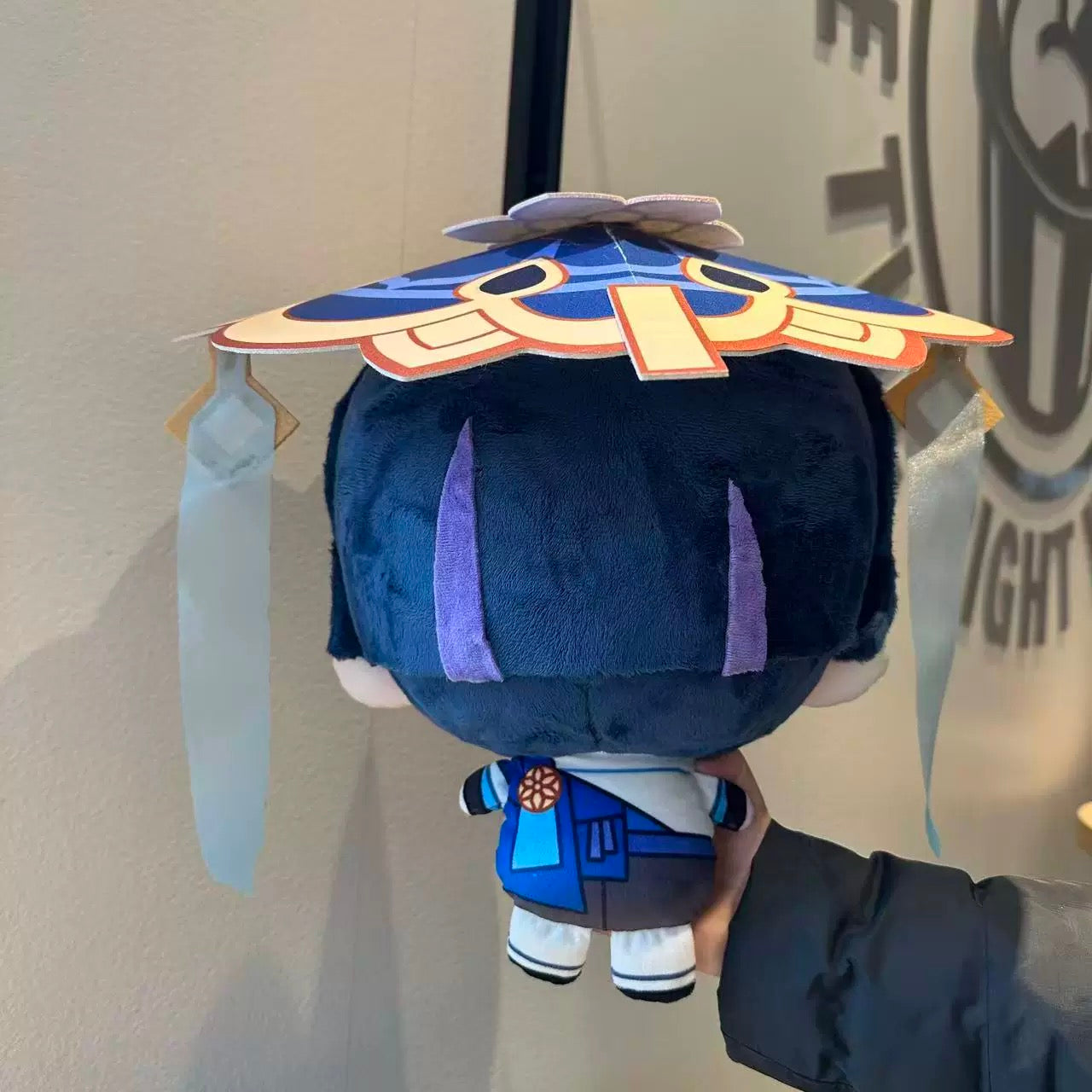 Smile House Fanmade Plushies Male Blue Big Head With Removable Hat 30CM Plush Doll