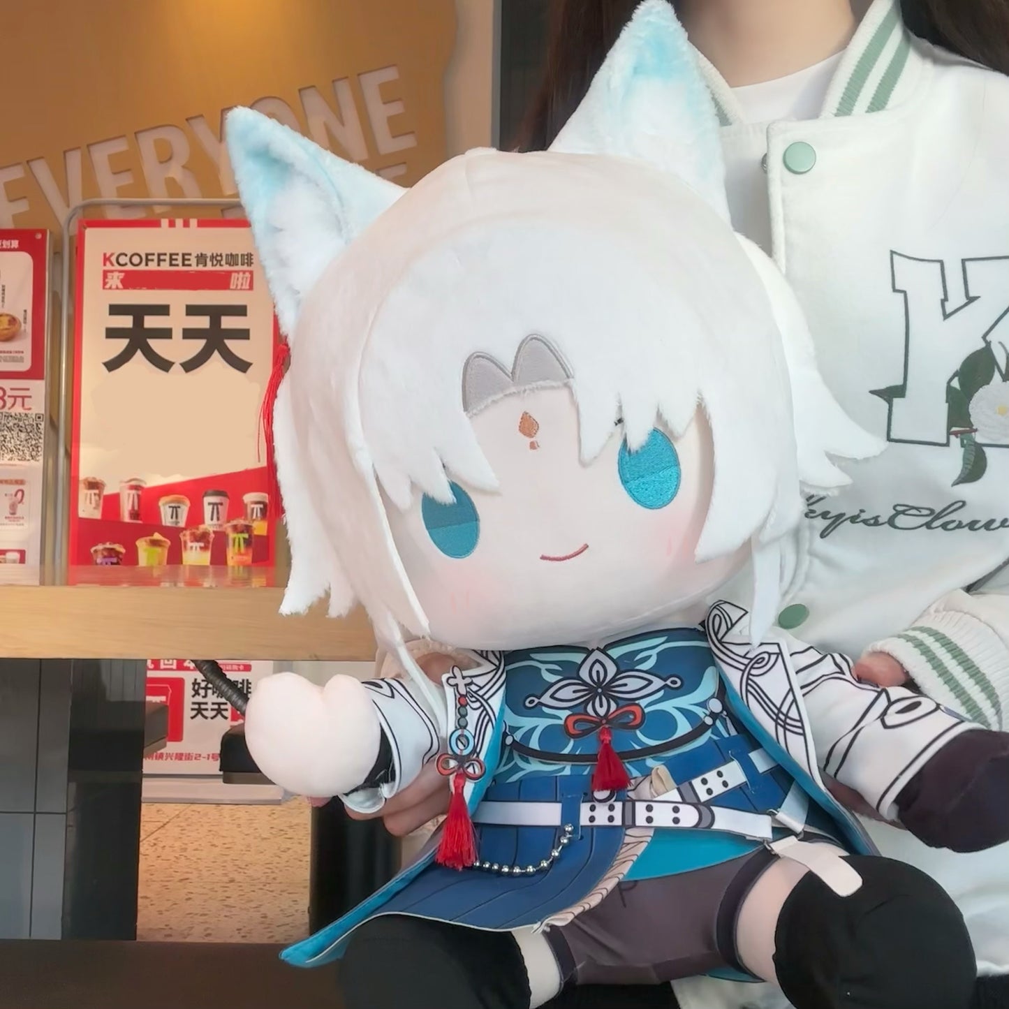 Smile House Honkai: Star Rail Plushies Staring Feixiao Fei Xiao 40CM Plush Doll