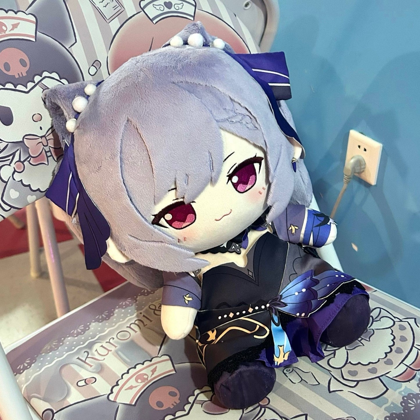 Smile House Genshin Impact Plushies Keqing Skin 30CM Plush Doll