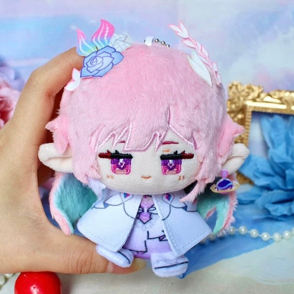 Smile House Fanmade Plushies Pink Hair Big Eyes Cloak Ver Plush Doll 12CM