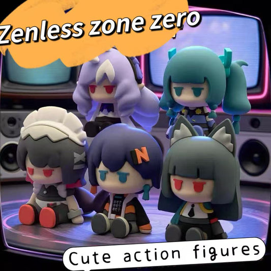 Smile House Zenless Zone Zero ZZZ Cute Action Figures 7CM