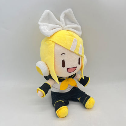 Smile House Green V Singer Twins Rin Len Plush Doll 28CM