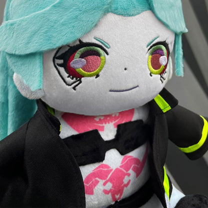 Smile House Cyberpunk: Edgerunners Fanart Rebecca Plush Doll 30CM Halloween Gift