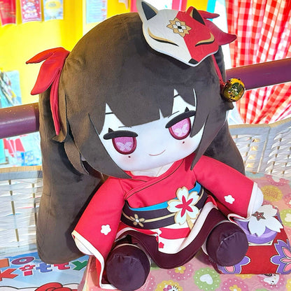 Smile House Anime Honkai Star Rail Plushies Sparkle Fumo Demon Upgrade Ver 40CM Plush Doll