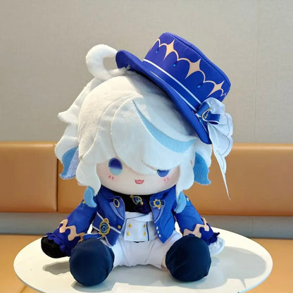 Smile House Genshin Impact Plushies Staring Furina White Ver 40CM Plush Doll
