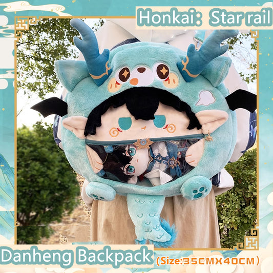 Smile House Honkai: Star Rail Dan Heng • Imbibitor Lunae Backpack Crossbody Bag