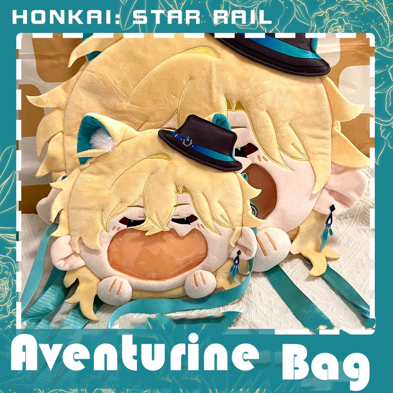 Smile House Honkai: Star Rail Aventurine Crossbody Bag Backpack