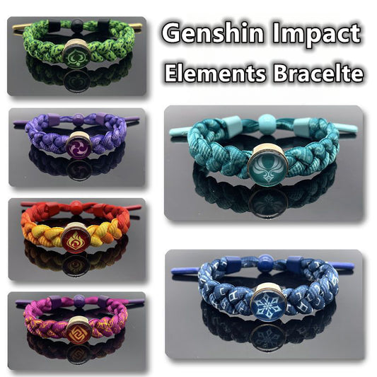 Smile House Genshin Impact Elements Bracelets