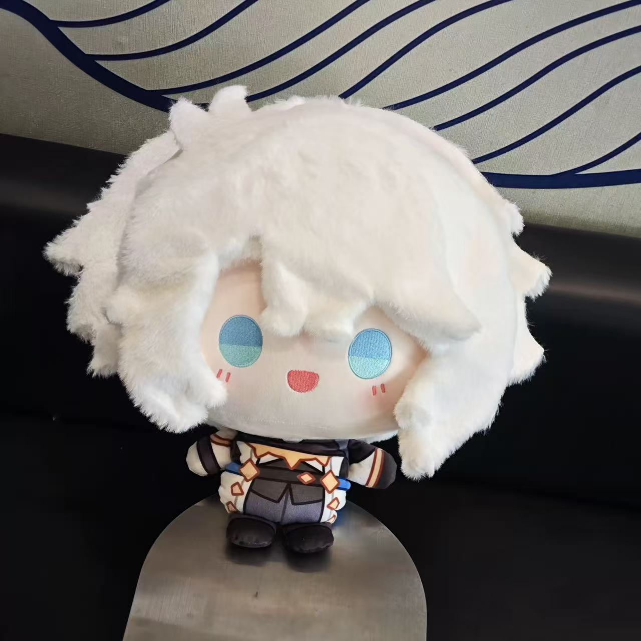 Smile House Fanmade Plushies Male White Big Head 30CM Plush Doll