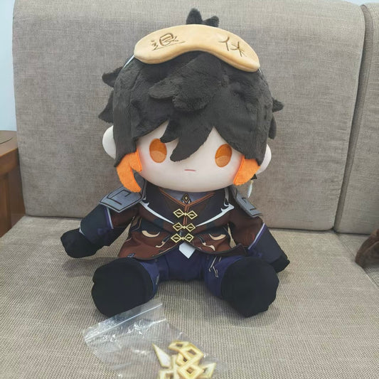 Smile House Genshin Impact Plushies Staring Zhongli 40CM Plush Doll