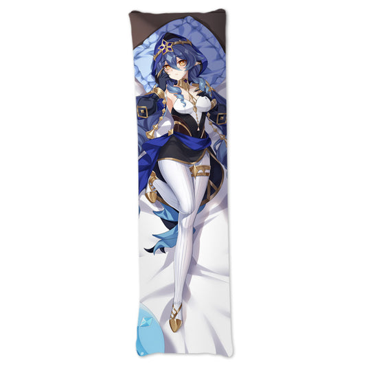 Smile House Genshin Impact Layla Body Pillow Cover Two Sides Image
