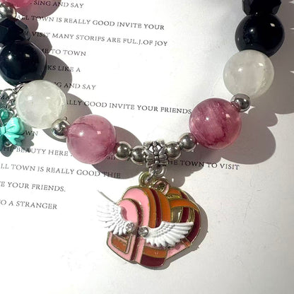 Smile House Game Fanmade Inspired Female Bracelet Backpack Accessory