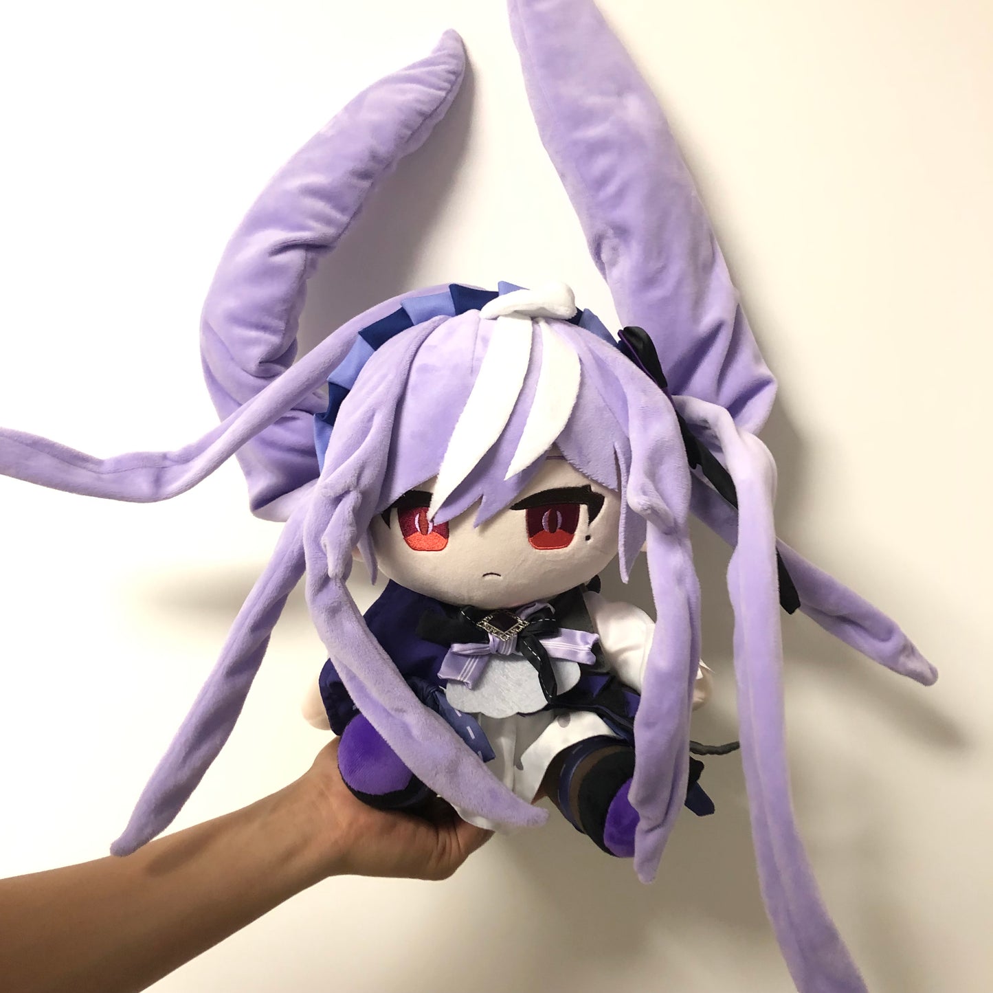 Pre-sale Smile House Fanart With Clothes Plushies Big Eyes Ver Purple Detail Plush Doll 30CM