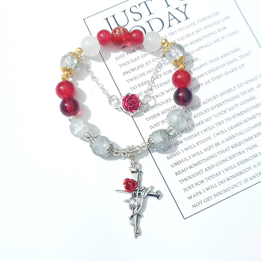 Smile House White Fanmade Red Inspired Bracelet