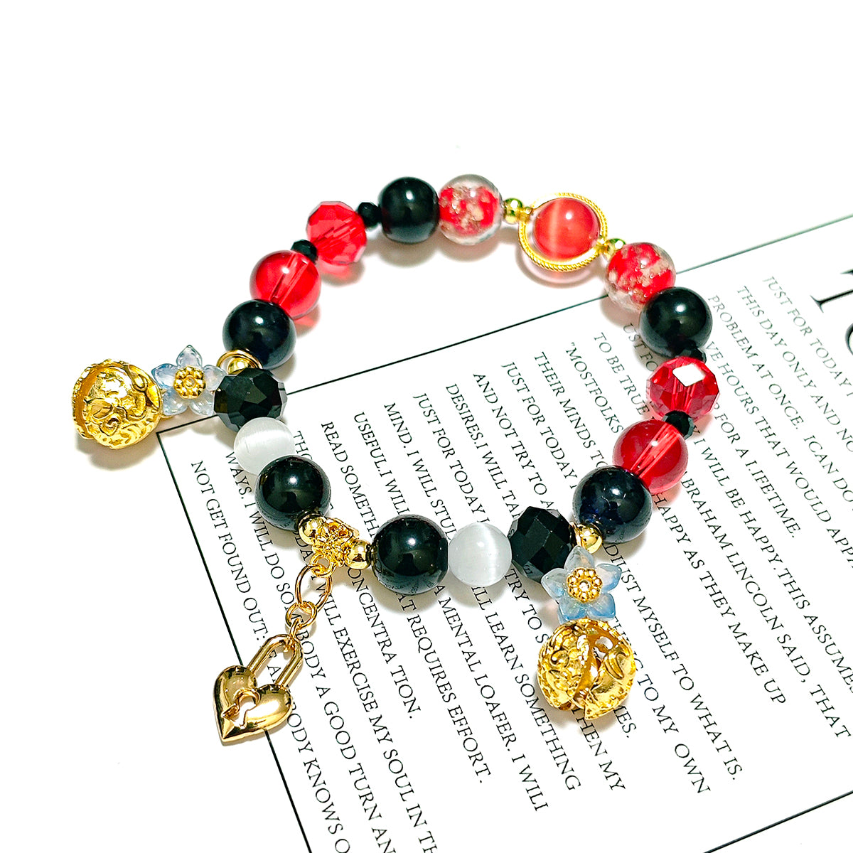 Smile House Fanmade Inspired Handemade Key Acc Round Bracelet