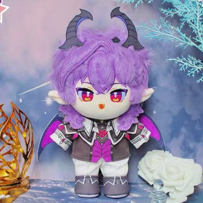 Smile House Fanmade Plushies Purple Hair With Horns Plush Doll 20CM