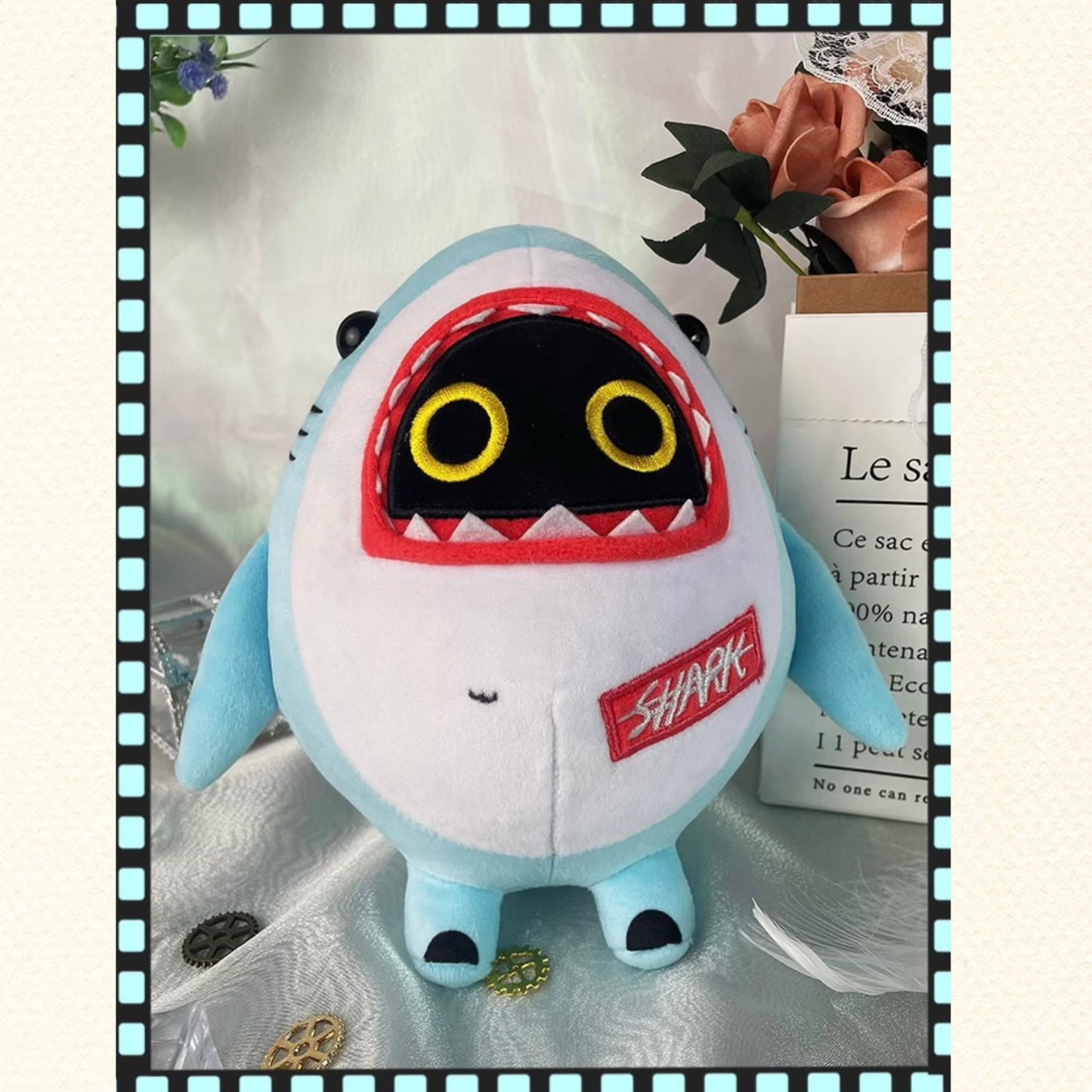 Smile House Zenless Zone Zero Plushie 25CM Upgraded Bangboo Amillion Butler Sharkboo Plush Doll