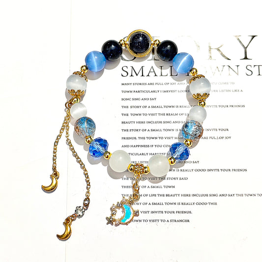 Smile House Game Fanmade Handemade Blue Inspired Bracelet