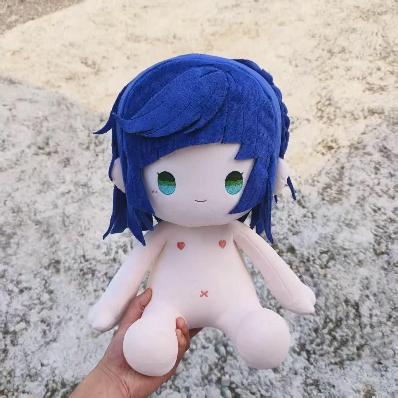 Smile House Fanmade Plushies Staring Eyes No Clothes Plush Doll 40CM