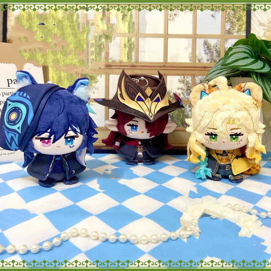 Smile House Genshin Impact Plushies Chasca Xilonen Ororon 12CM Cloak Plush Doll