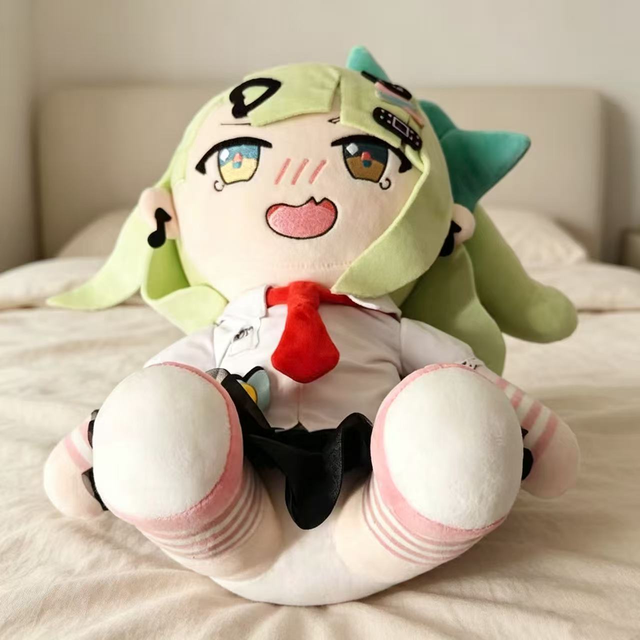 Smile House Fanmade Plushies Big Eyes Cute Mouth Clothes Plush Doll 30CM With Bag Style7