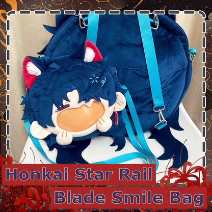 Smile House Honkai: Star Rail Blade Crossbody Bag Backpack