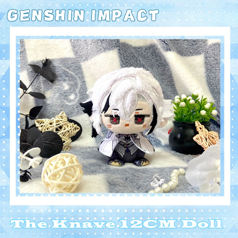 Smile House Genshin Impact The Knave Arlecchino 12CM Plush Doll