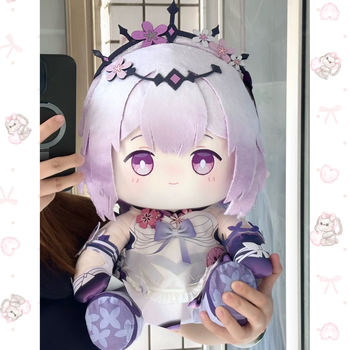 Smile House Honkai: Star Rail Plushies Castorice Big Eyes Ver Plush Doll 40CM