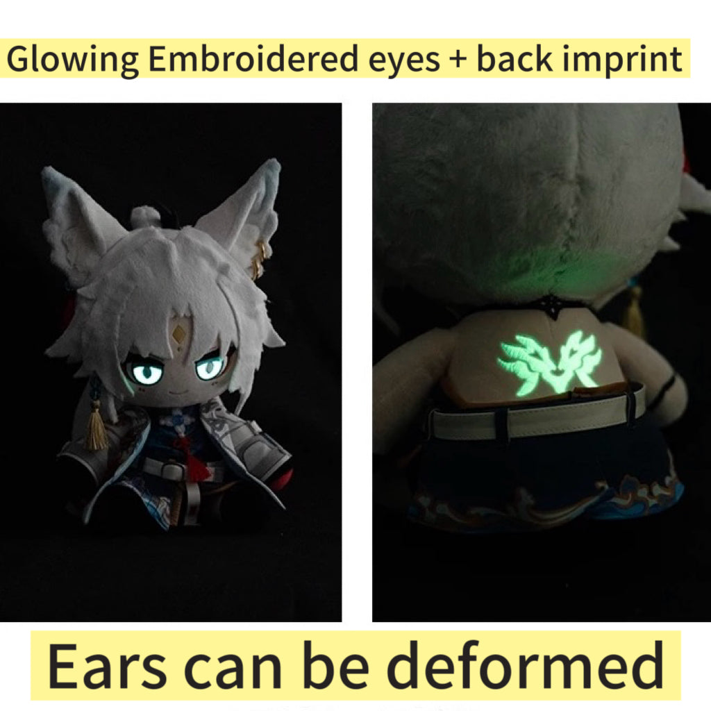 【IN STOCK】Smile House Fanmade Plushies Upgrade Embroidered luminous Eyes Ver Plush Doll 35CM