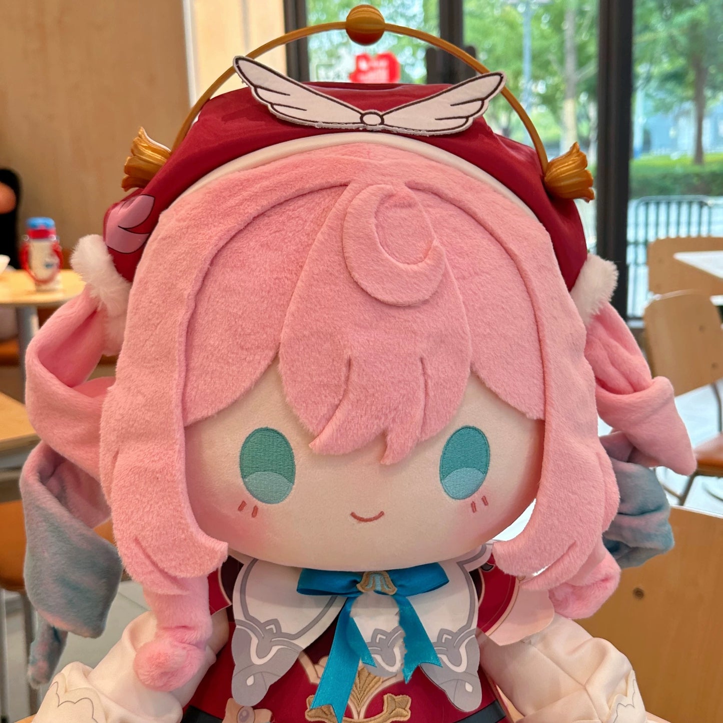 Smile House Honkai Star Rail Plushies Hyacine Staring Eyes Plush Doll 40CM