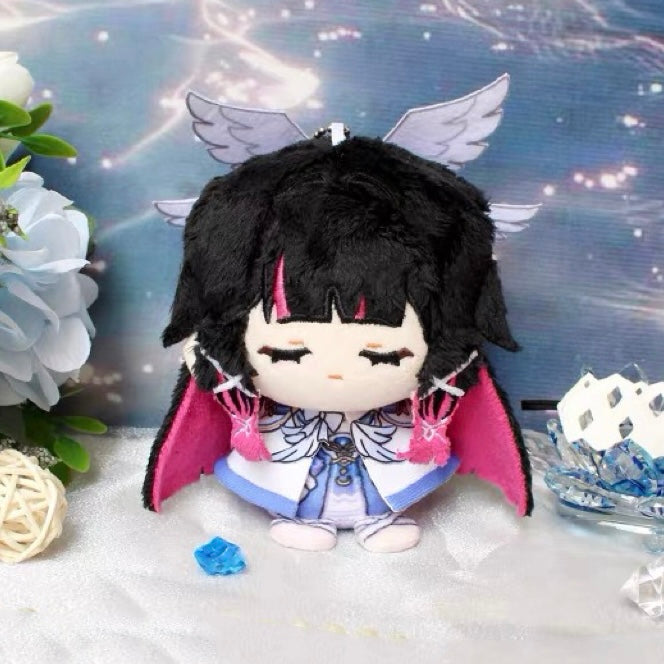 Smile House Genshin Impact Columbina 'Damselette' Snezhnaya Sandrone Cloak Plush Doll 12CM