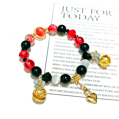 Smile House Fanmade Inspired Handemade Key Acc Round Bracelet