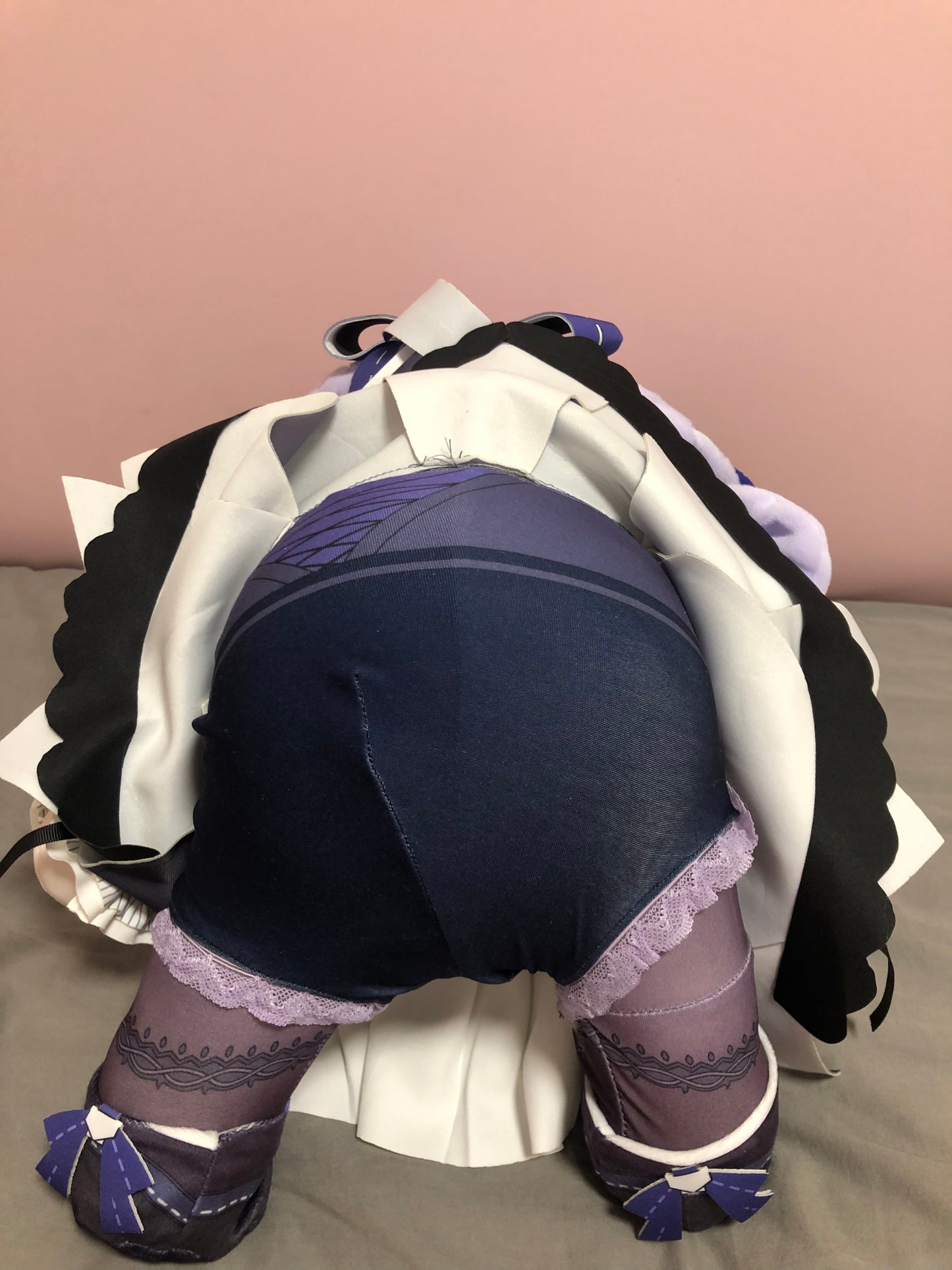 FREE SHIPPING Smile House Fanart Plushtoy Cat Ears Plushies Vi Big Eyes Plush Doll 40CM With Removable Cat Ears