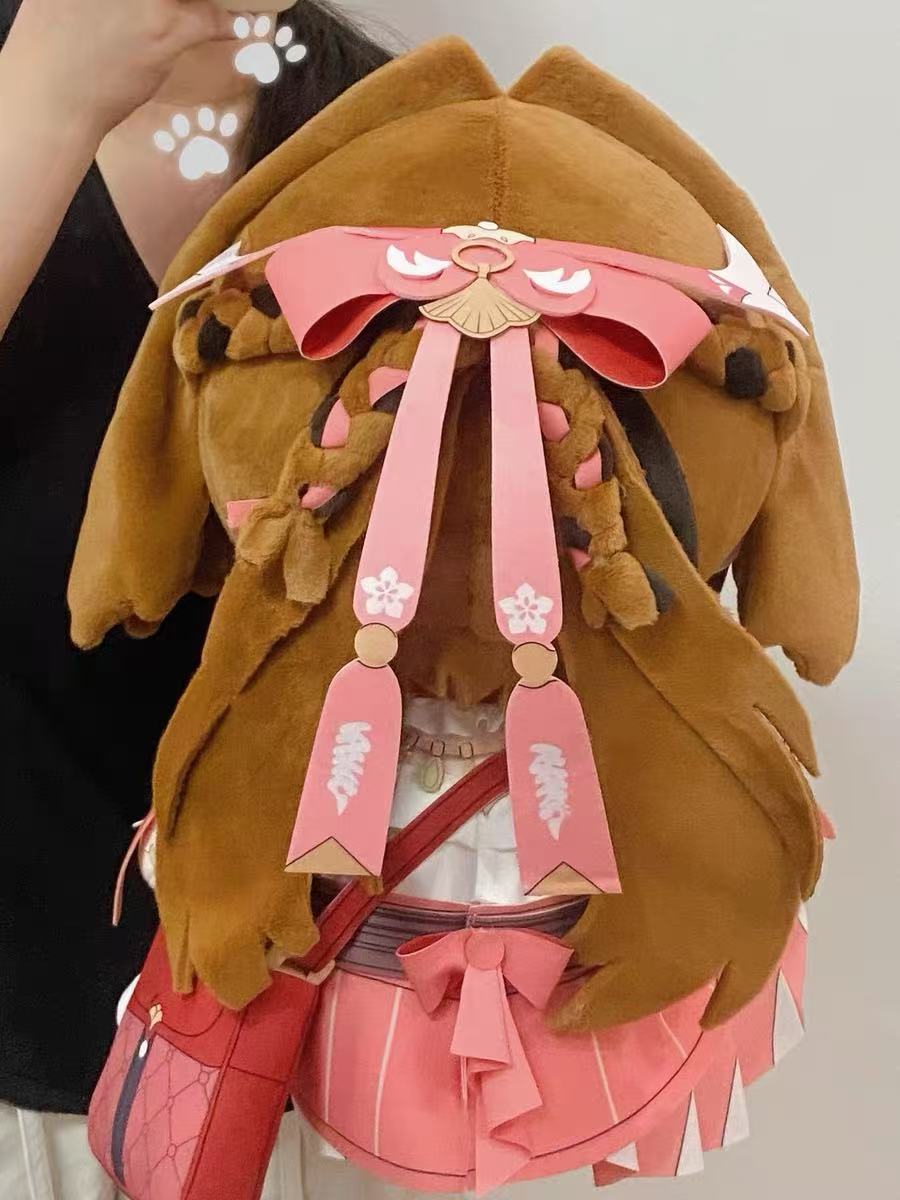 Smile House Fanart Plushies 40CM Big Eyes With Bag Plush Doll Style5